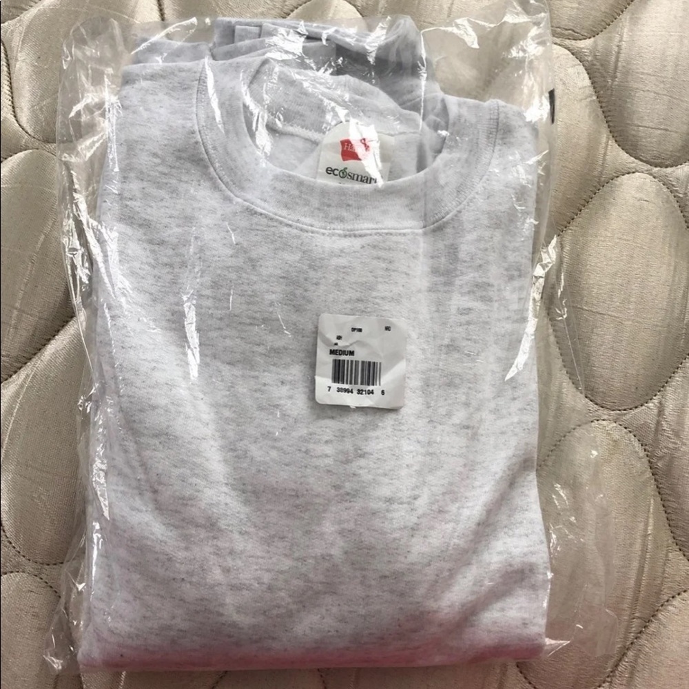 Light Grey Hanes Sweatshirt